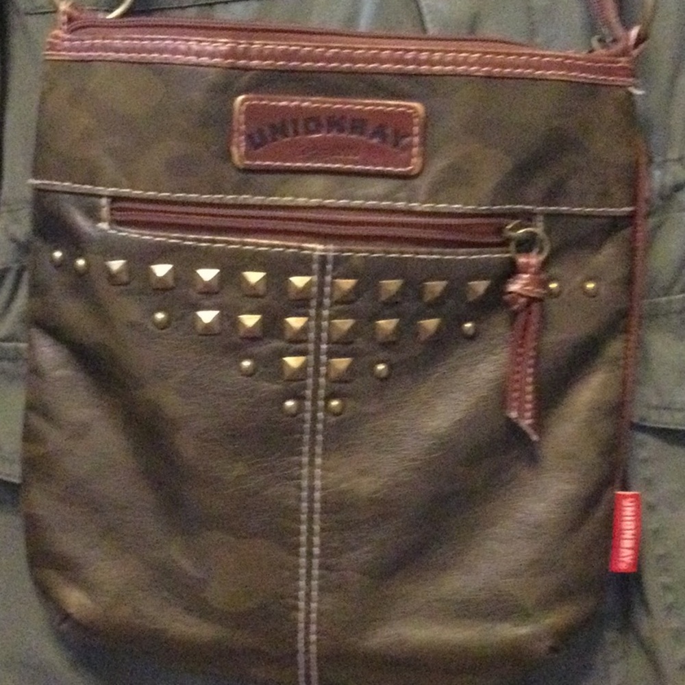 Army green bag by union bay
